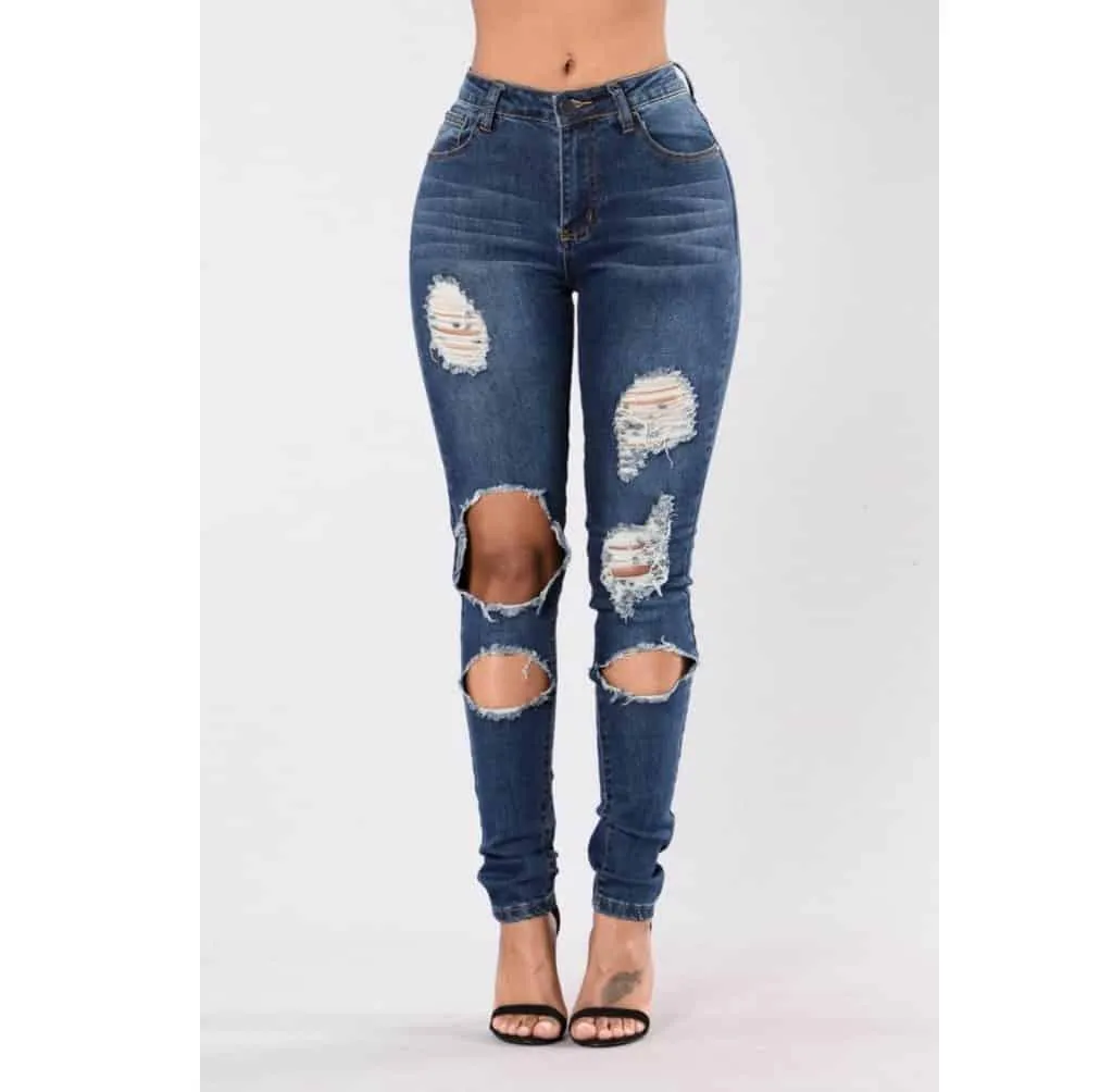 Circles High Waist Jeans