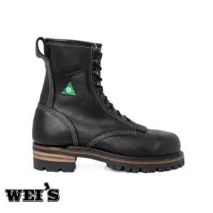 Dayton Edition by Canada West Men's 9" Boots Black