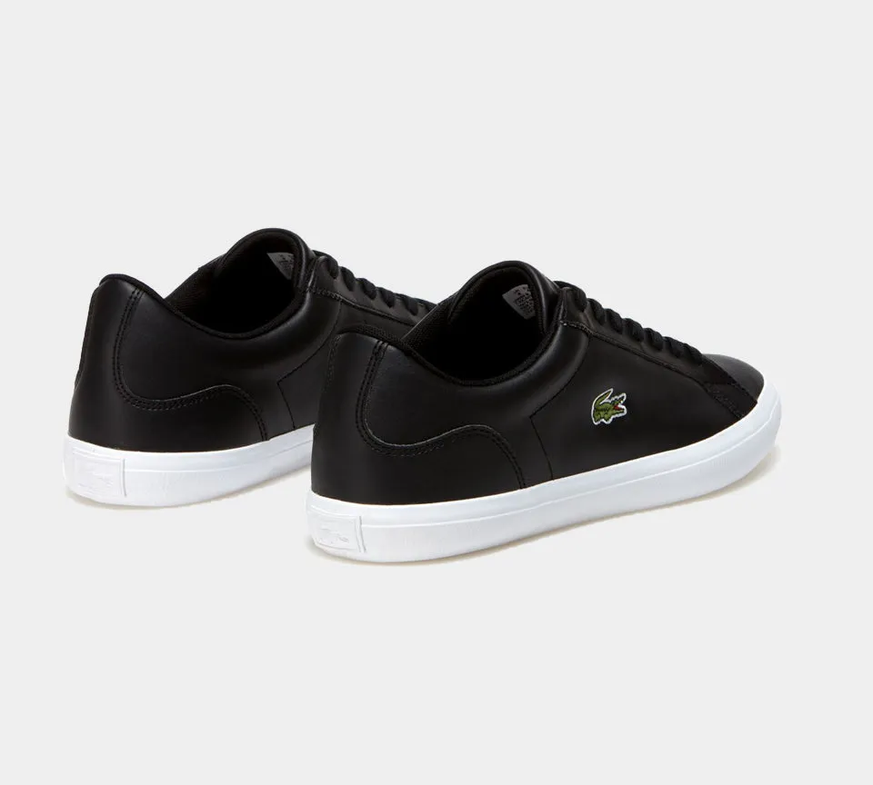Lacoste Lerond Monochrome Leather 33CAM1032024 Trainers Black UK 6-11