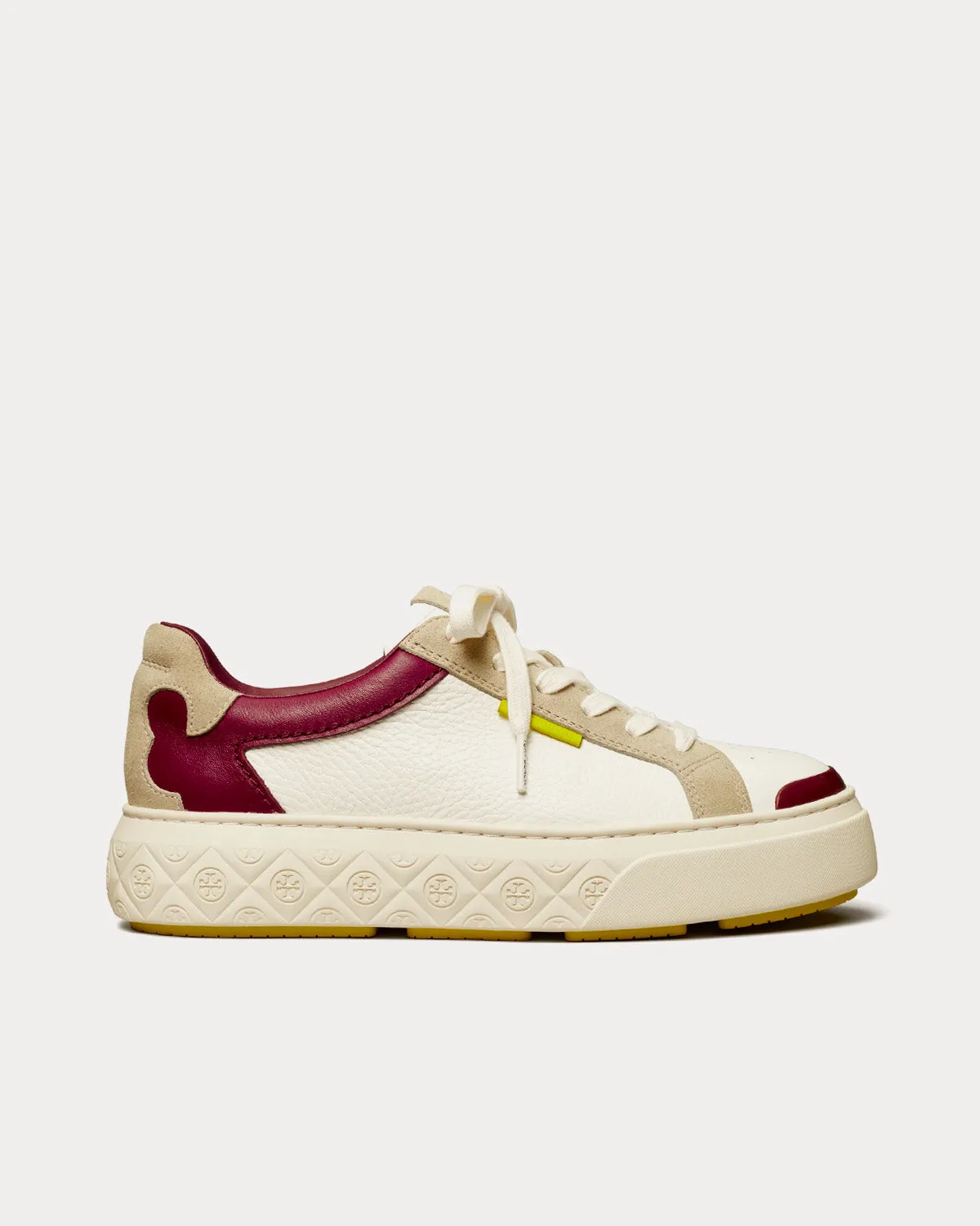 Ladybug White / Bordeaux / Frost Low Top Sneakers