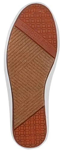 LONDON FOG Womens Slip-on Fashion Sneaker Casual Shoes -Briton Periwinkle 8