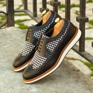 Longwing Blucher-Box Calf, Sartorial, Dark Brown, Black