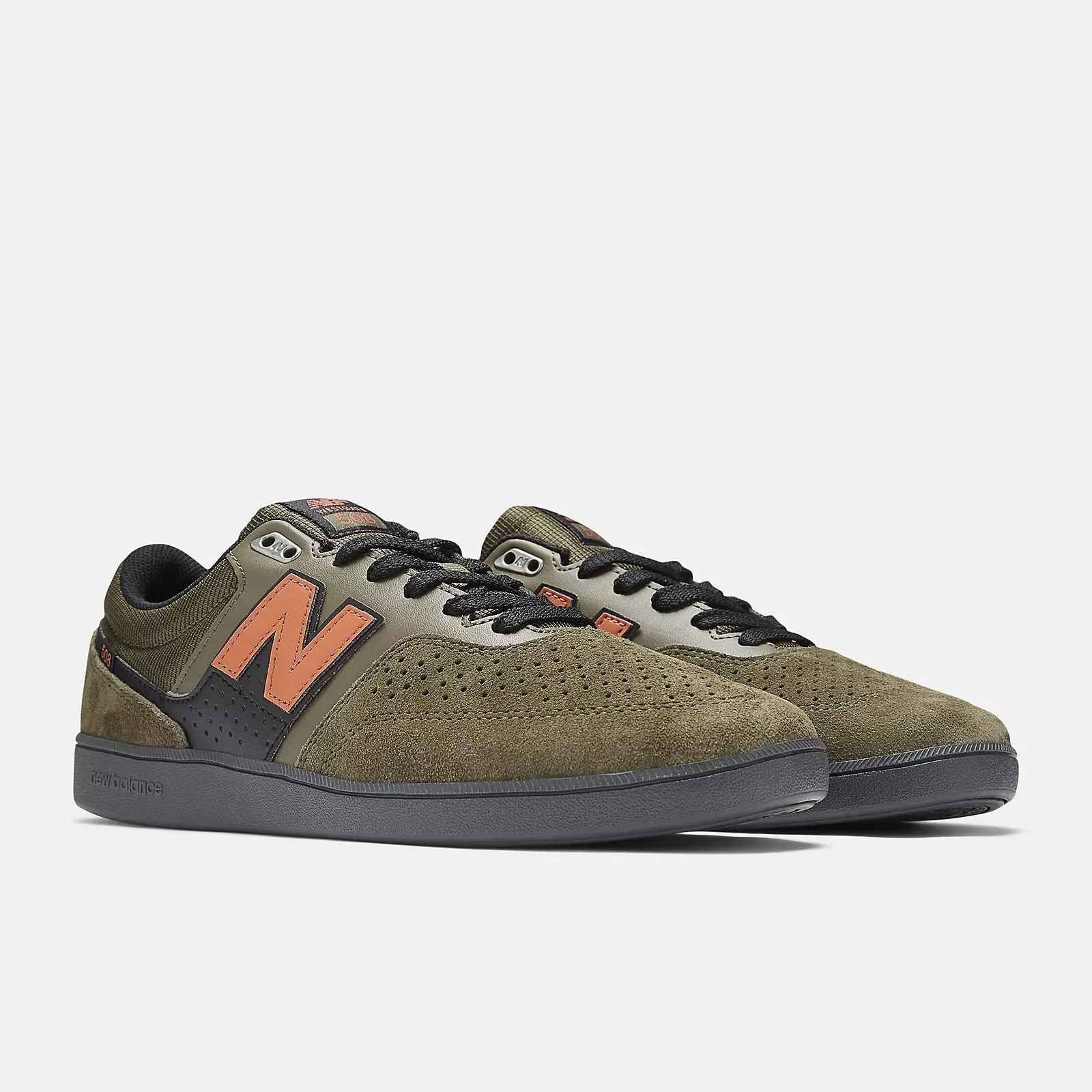 New Balance Men's Numeric Brandon Westgate 508 Shoes Olive/Burnt Orange NM508GNC