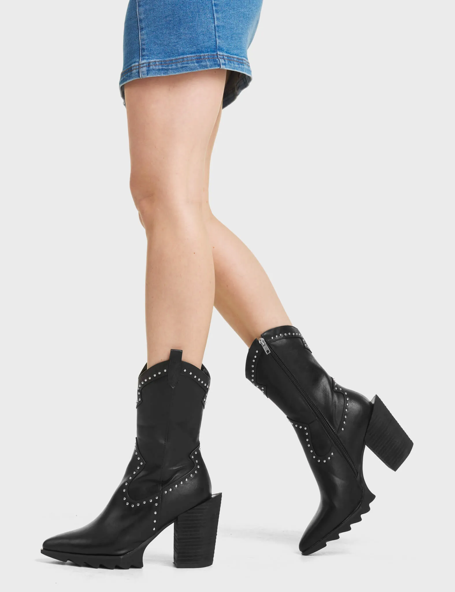 No Insecurities Western Ankle Boots