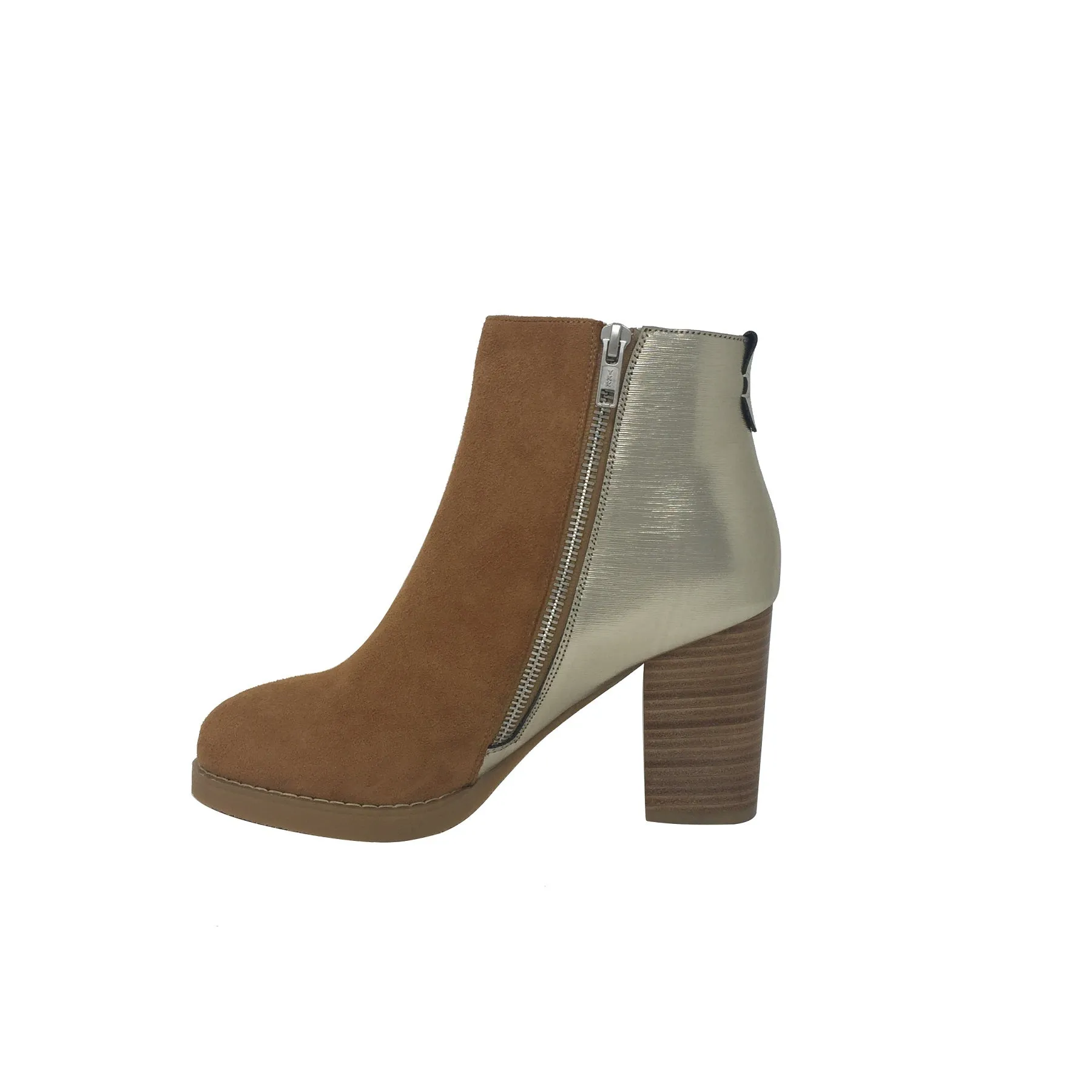 Nolita Leather Boots Sand Gold
