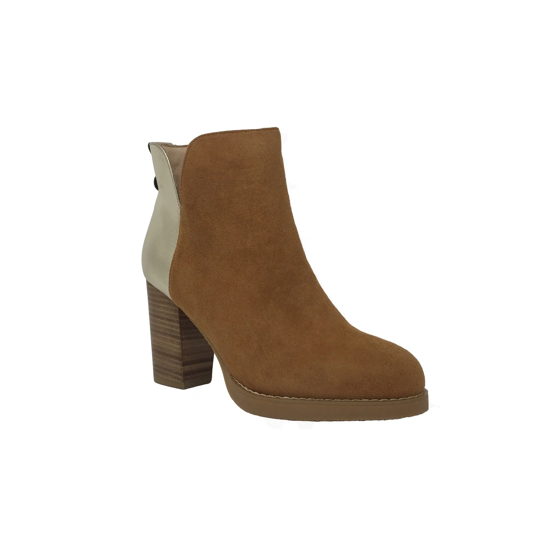 Nolita Leather Boots Sand Gold