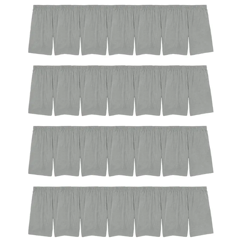 Pack Of 24 Comfy Shorts With Elastic Waistband Design