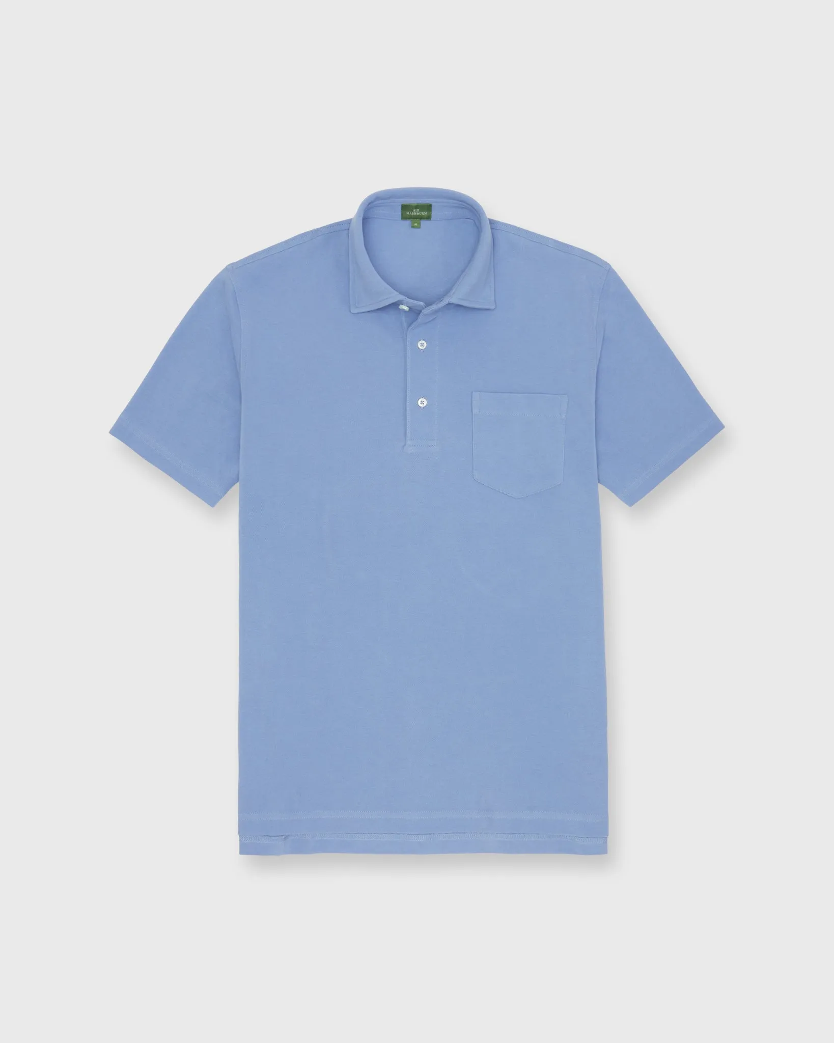 Short-Sleeved Polo in Coastal Pima Pique