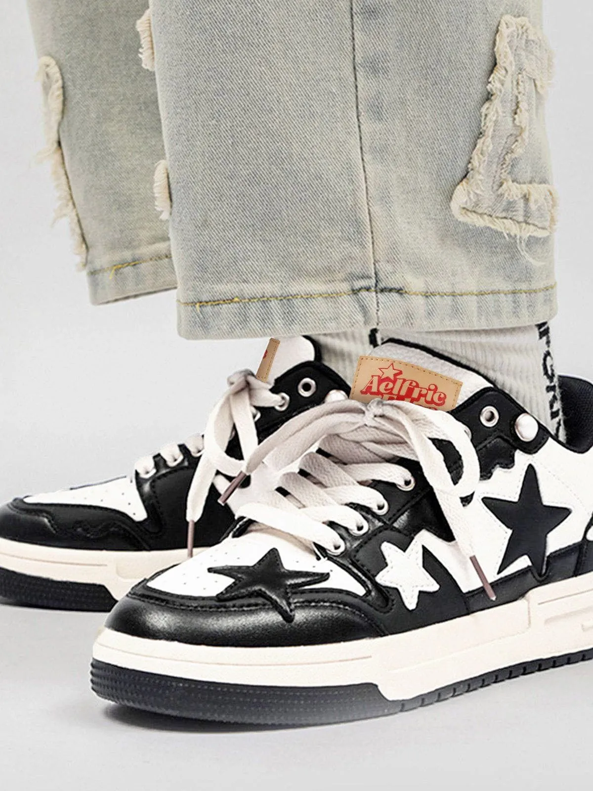StarryClimb Star Skate-Schuhe mit dickem Boden