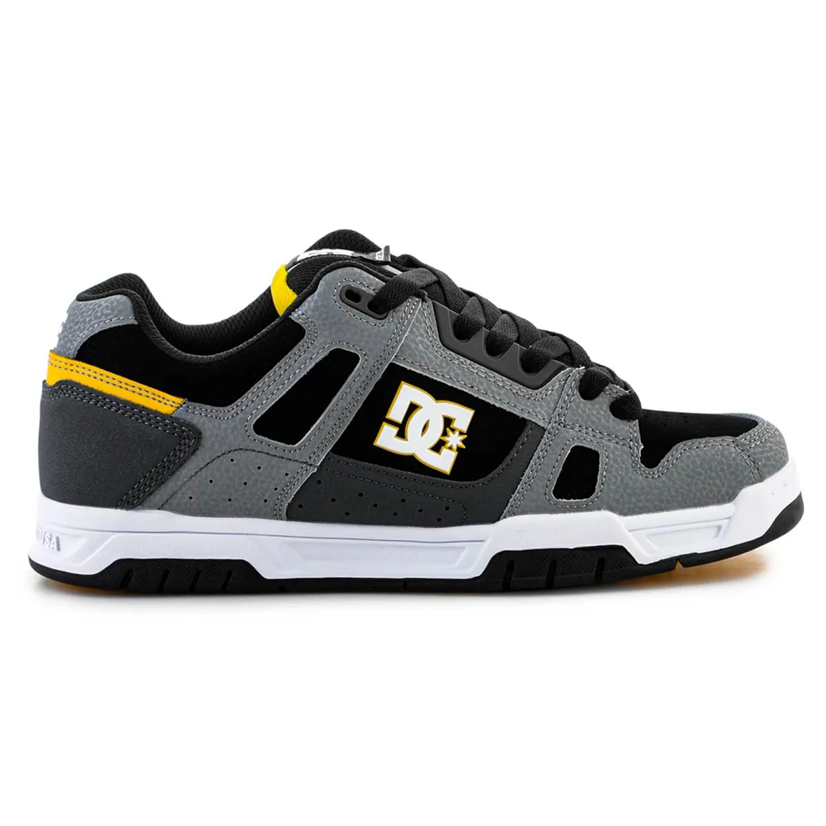 TENIS DC SHOES STAG GY1 CABALLERO GRIS