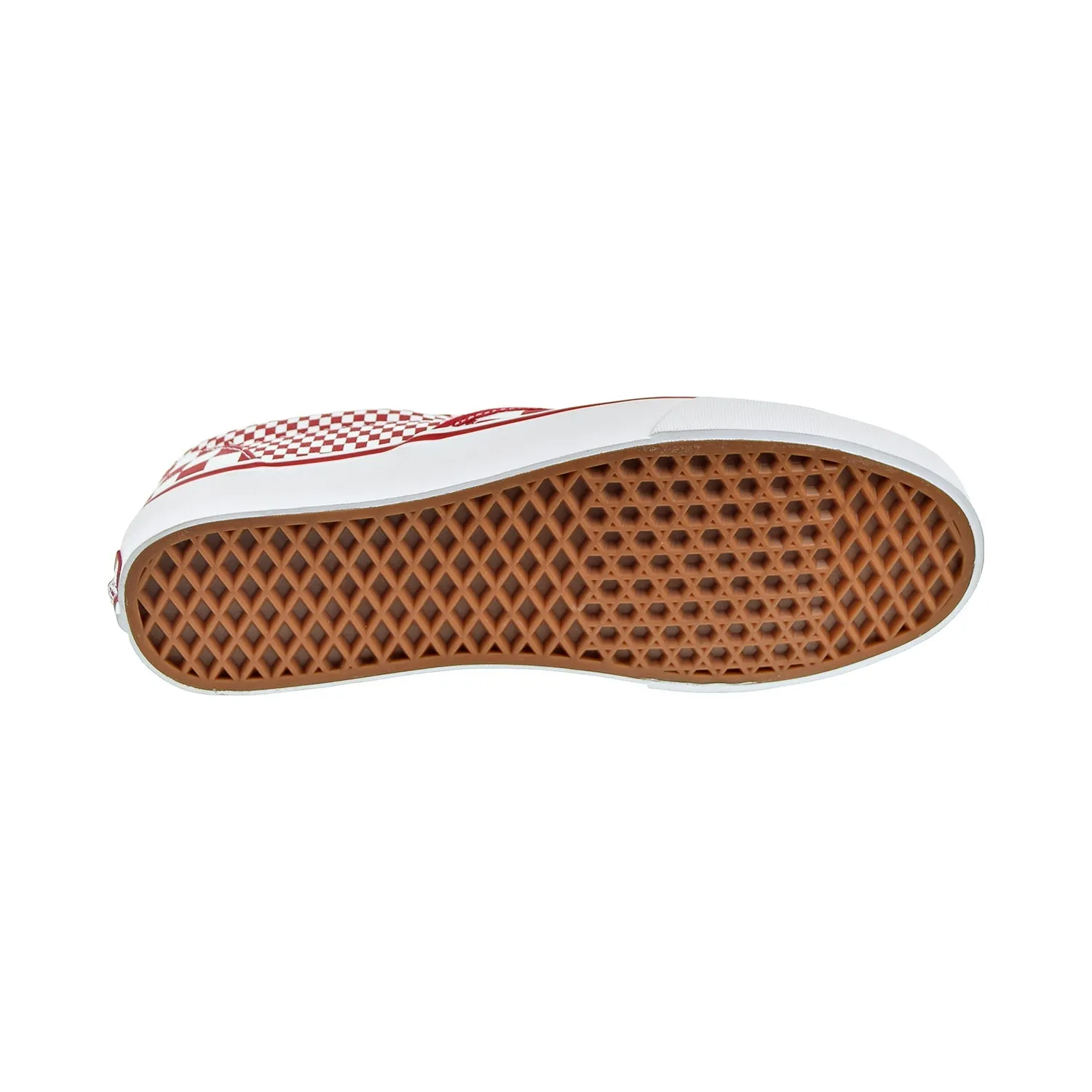 Vans Classic Slip On Mens Shoes Chilli Pepper/Red/Checkerboard