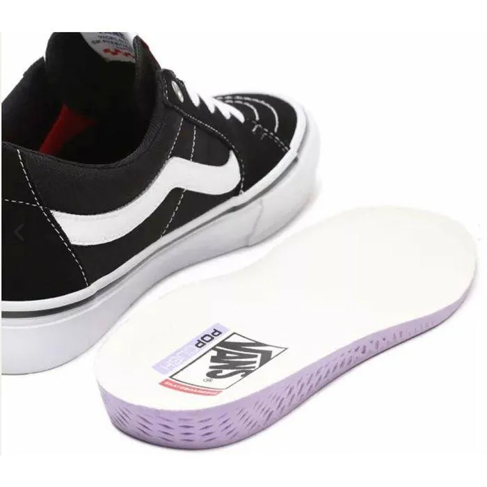 VANS SKATE SK8-LOW SCHOENEN - BLACK/WHITE