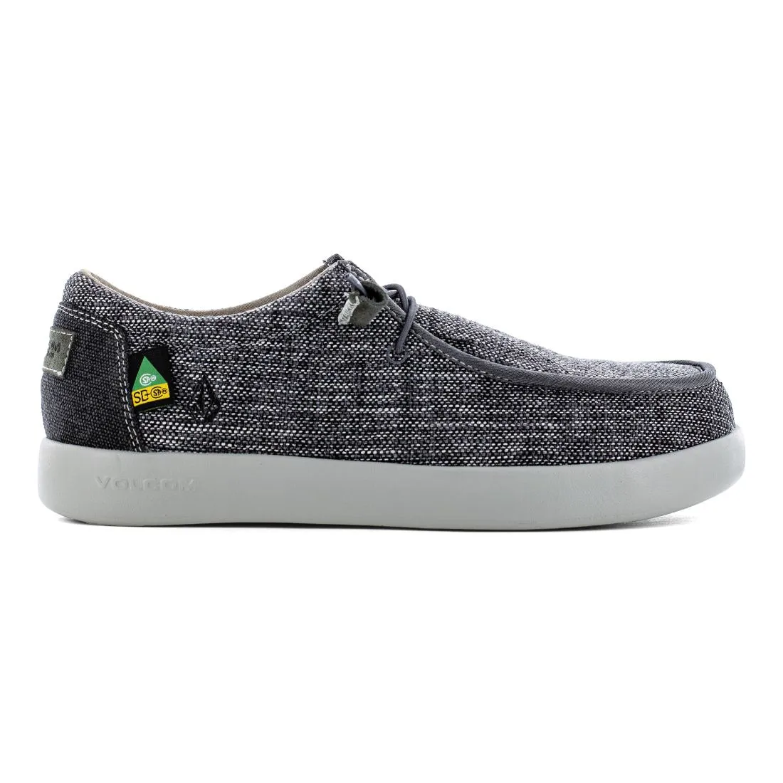 Volcom Chill Unisex CSA SD  Composite Toe Slip-On Work Shoe VC30801 - Grey